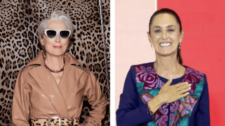 Sheinbaum agradece a la actriz Meryl Streep las palabras de "reconocimiento" a su figura