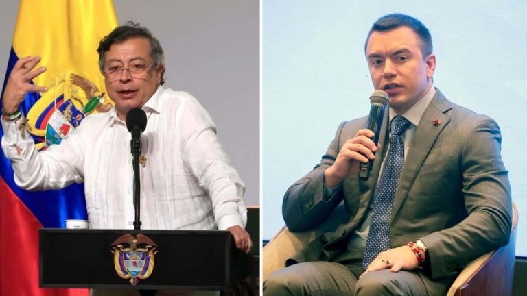 Petro demandará al presidente de Ecuador por vincularlo con el narcotraficante Fito