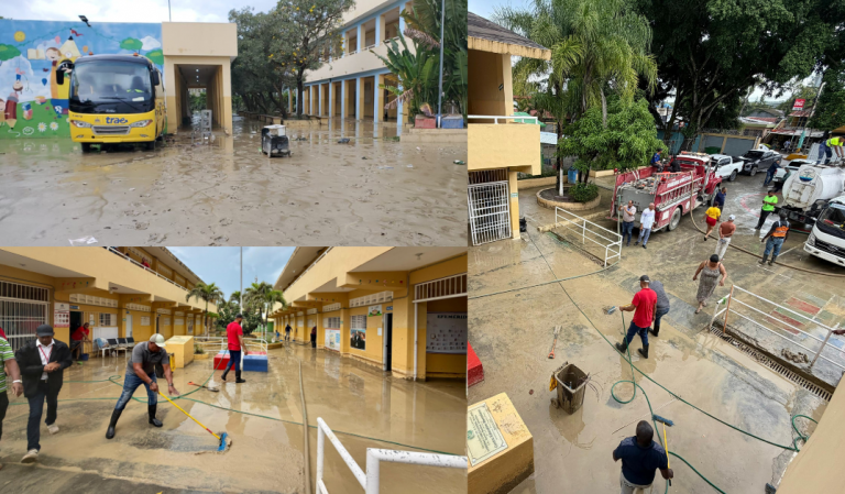 Infraestructura Escolar dispone rehabilitación inmediata de siete escuelas impactadas por inundaciones en PP