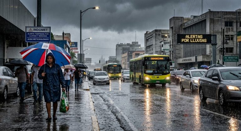 Indomet: sistema frontal y vaguada provocarán aguaceros y posibles granizadas en varias provincias