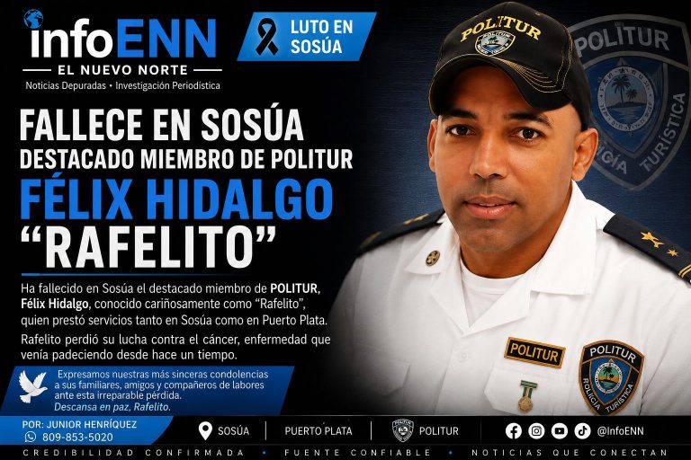 Fallece en Sosúa miembro de POLITUR Félix Hidalgo “Rafelito”