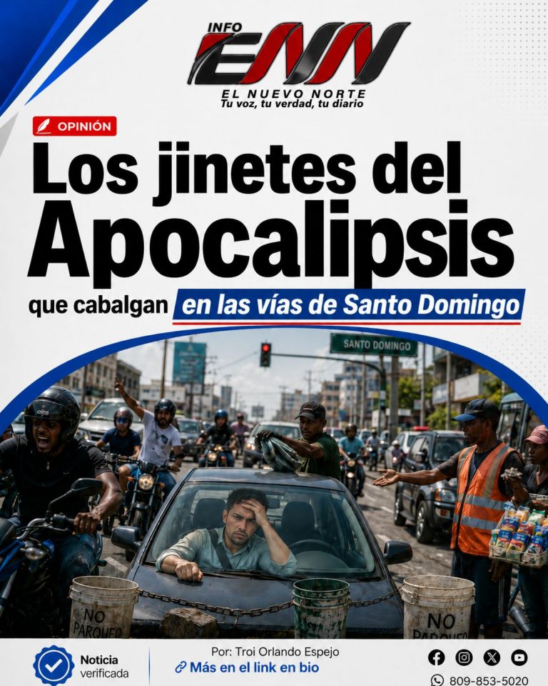 Los jinetes del Apocalipsis que cabalgan en las vías de Santo Domingo