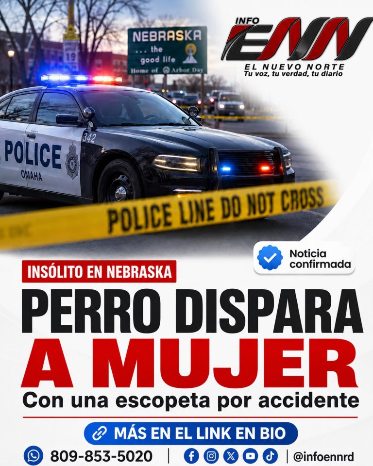 Perro dispara accidentalmente una escopeta y hiere a una mujer en Nebraska